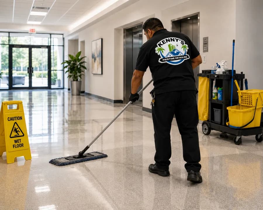 Janitorial Services — completed KPD work